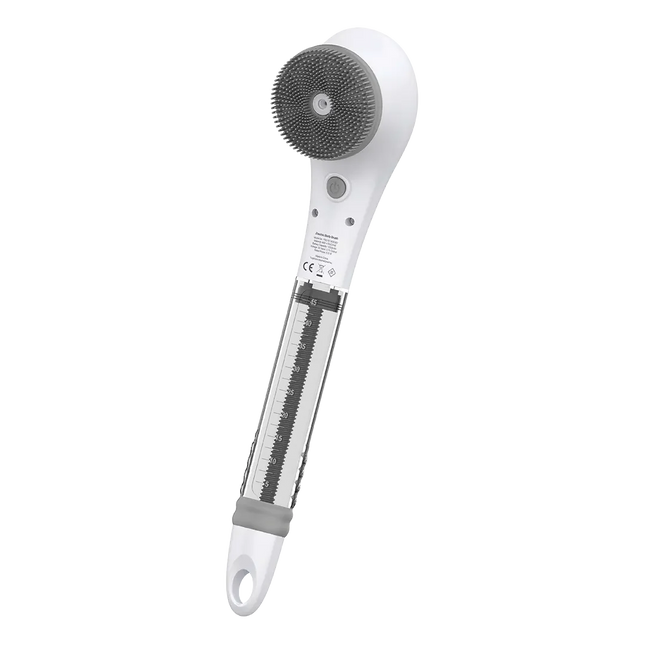 Porodo Alva Electric Bath Brush Rechargeable Spin Scrubber Gray