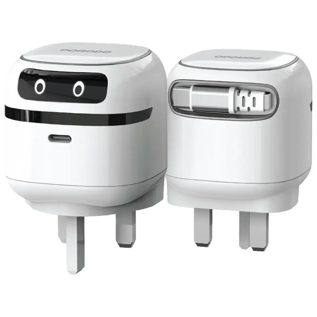 Porodo Ayuon Mini Travel Charger PD 65W White
