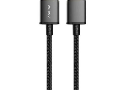 Porodo Braided HDMI Ultra HD Cable (1.8m/6ft) Black