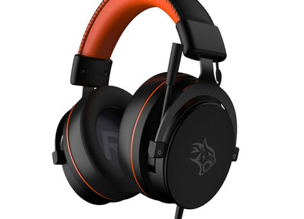 Porodo Gaming 7.1 Surround Gaming Headset Soft Breathable Ear Pads Black