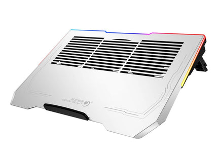 Porodo Gaming Aluminum Multi-Fan Cooling Pad Silver