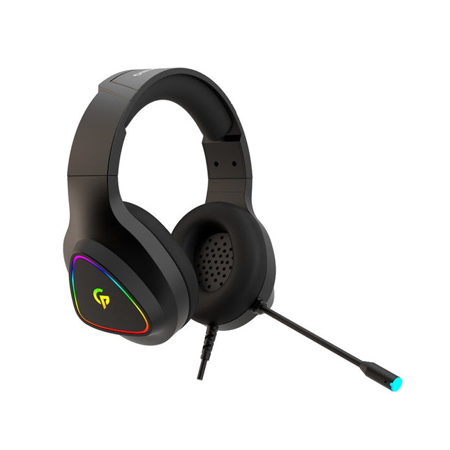 Porodo Gaming RGB Headphone HD Sound Black