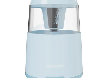 Porodo Kids Electric Sharpener & Vacuum Stationary Set Blue