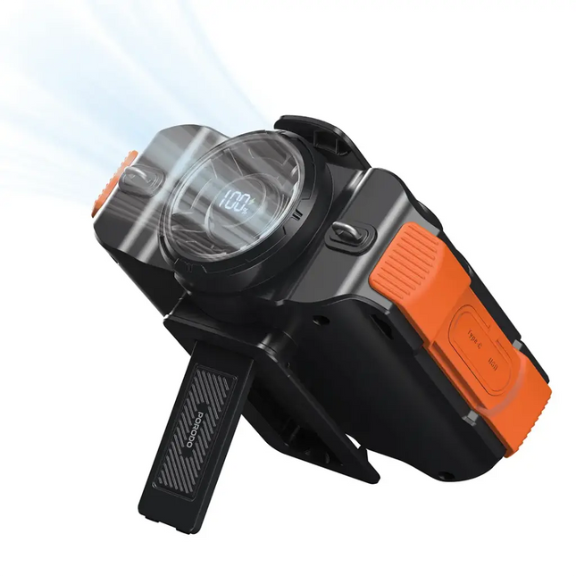 Porodo Lifestyle 800mAh Bluetooth Waist Fan Black