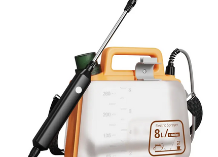 Porodo Lifestyle AquaSplash Electric Garden Sprayer with Dual Spray Modes Orange