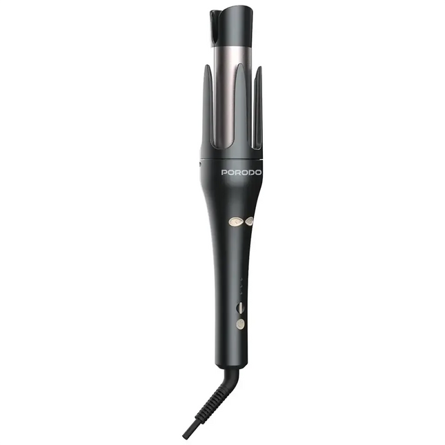 Porodo Lifestyle Automatic 2-In-1 Hair Styler Black