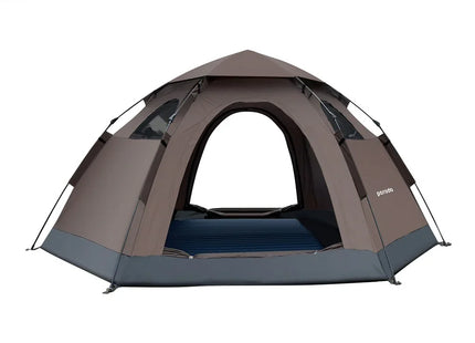 Porodo Lifestyle Automatic Camping Tent Light Brown