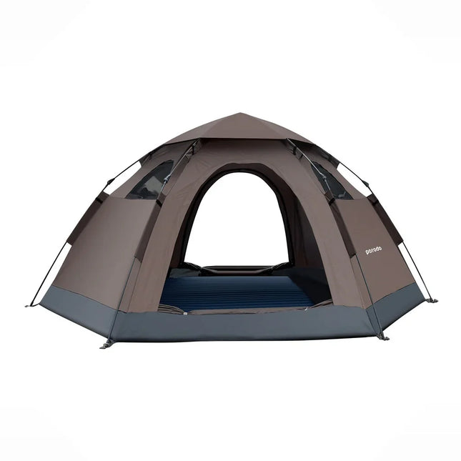 Porodo Lifestyle Automatic Camping Tent Light Brown