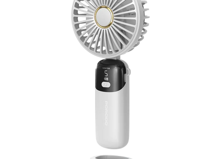 Porodo Lifestyle Chillo Flex Portable Handheld Fan White