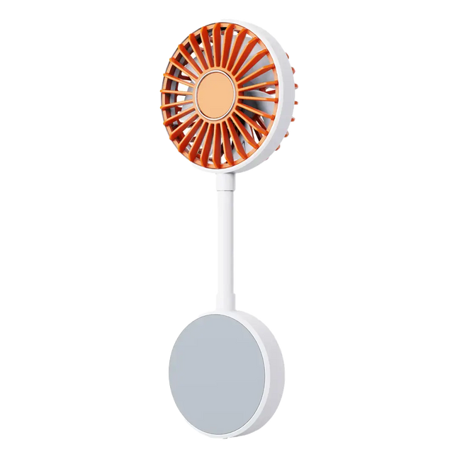 Porodo Lifestyle Chillo Mag 1200mAh Rechargeable Fan Lightweight Design White