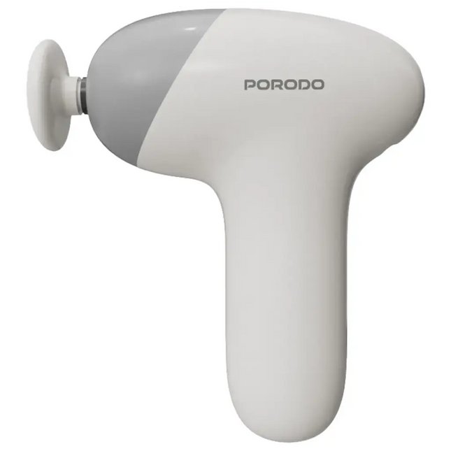 Porodo Lifestyle Cordless Mini Massage Gun Beige