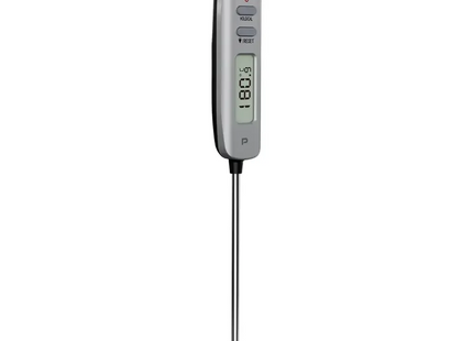 Porodo Lifestyle Digital Meat Thermometer with 180° Auto-Rotating Silver