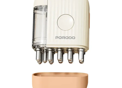 Porodo Lifestyle EMS & Red Light Hair Oil Applicator Scalp Massage Beige