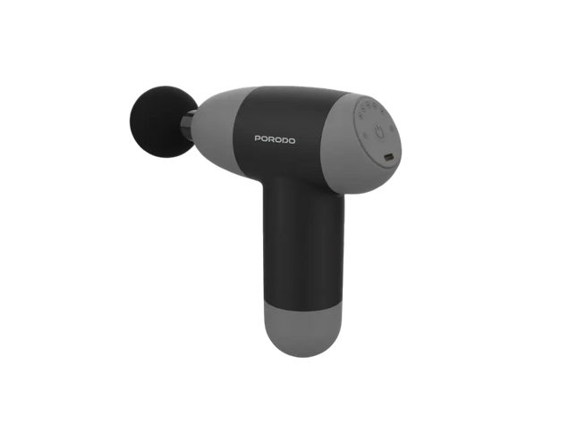 Porodo Lifestyle EaseOn Handheld Massager Black & Grey