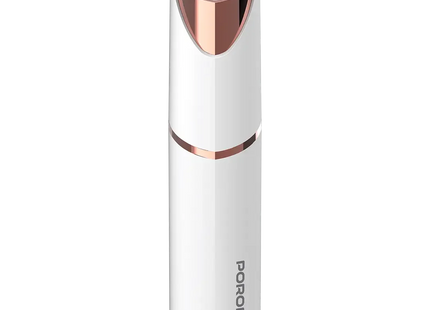 Porodo Lifestyle Electric Facial Hair Remover Eyebrow Trimmer White