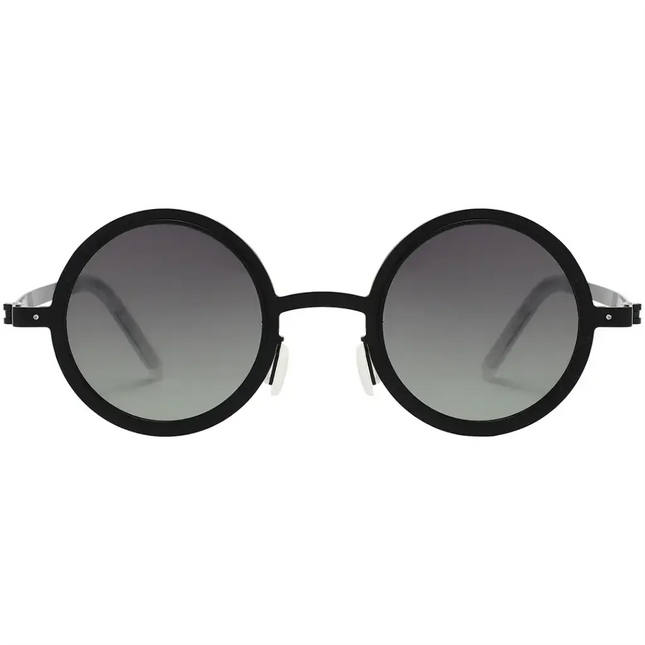 Porodo Lifestyle Geneva Round Frame Sunglasses Black