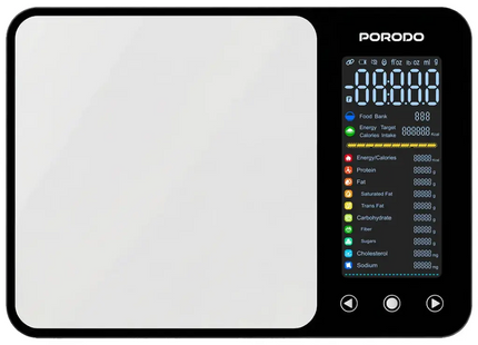Porodo Lifestyle Kalio Smart Food Kitchen Scale Silver
