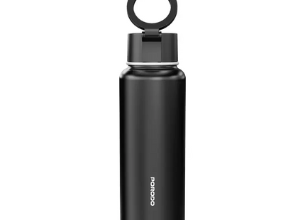 Porodo Lifestyle Magnetic Mount Water Bottle Black