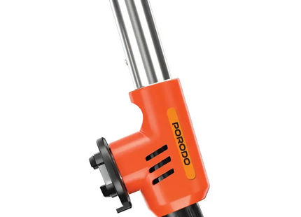 Porodo Lifestyle Multi-Function Butane Gas Lighter Black & Orange