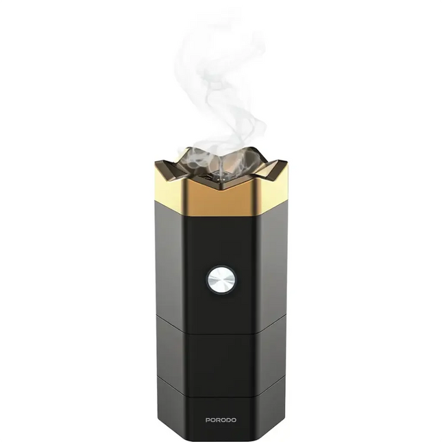 Porodo Lifestyle Oasis Mist Electronic Bakhour Burner Black