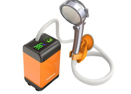 Porodo Lifestyle Portable Electric Shower Pump Orange