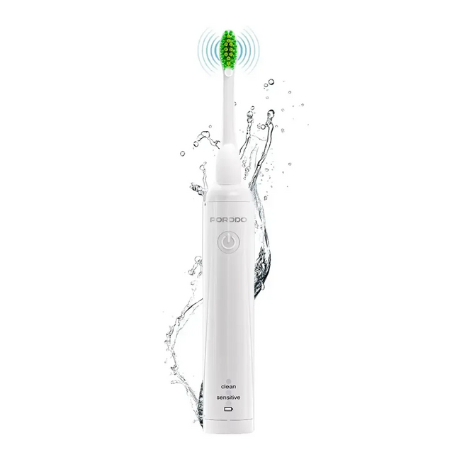 Porodo Lifestyle Rechargeable Electric Toothbrush White