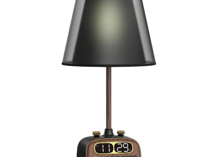 Porodo Lifestyle Retro Desk Lamp White-Noise & BT Speaker Black