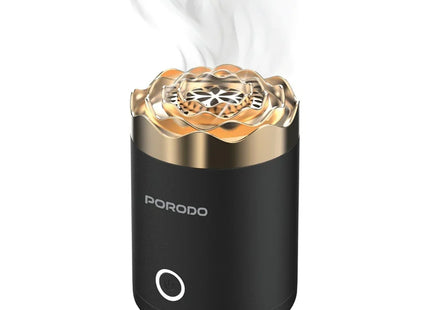 Porodo Lifestyle Rose Mini Incense Burner Black
