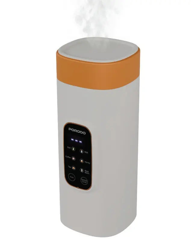 Porodo Lifestyle Smart Portable Kettle Digital Temperature Display White
