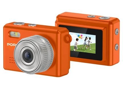 Porodo Lifestyle Snap & Go Mini Digital Camera Orange