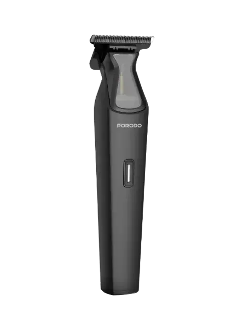 Porodo Lifestyle Spine Rechargeable Trimmer Black
