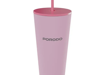 Porodo Lifestyle Stainless Steel Double Wall Tumbler Pink
