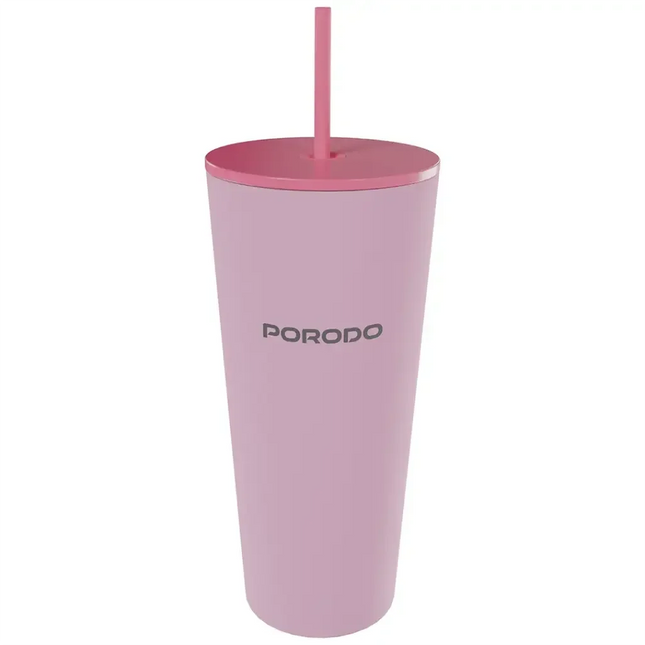 Porodo Lifestyle Stainless Steel Double Wall Tumbler Pink
