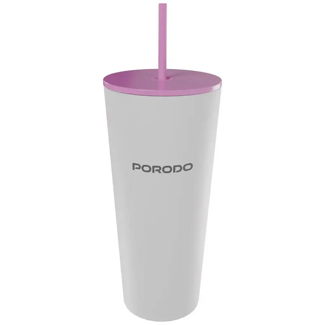 Porodo Lifestyle Stainless Steel Double Wall Tumbler White