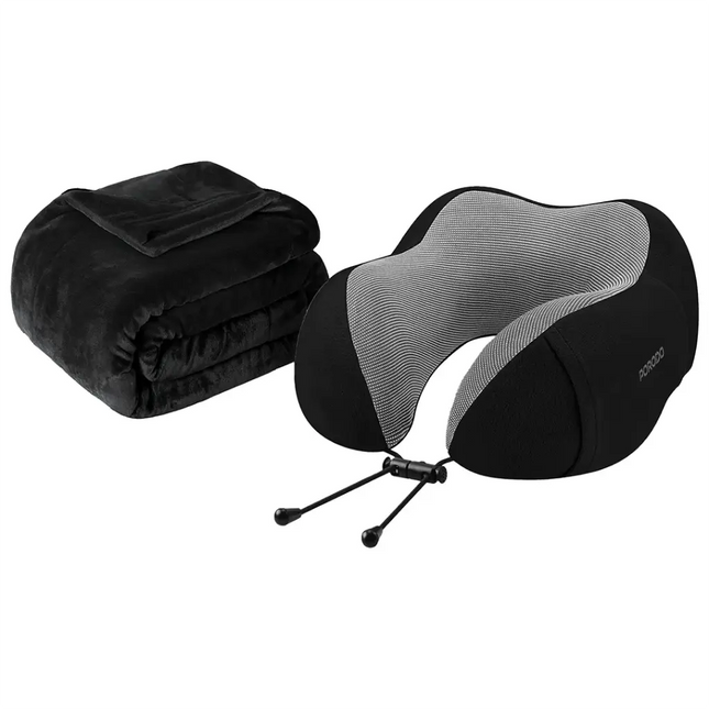 Porodo Lifestyle Travel Comfort Duo Black