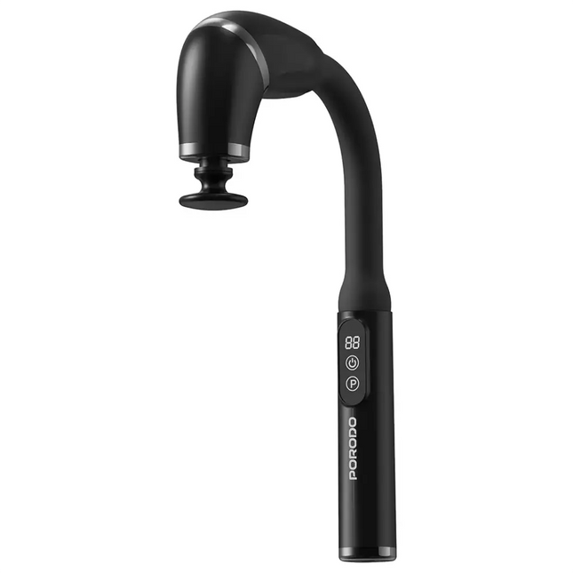 Porodo Lifestyle U-Shaped Handle 4-Head Deep Massager Black