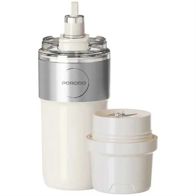 Porodo Lifestyle Vacuum-Insulated Stainless Blender Cup White