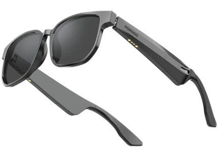 Porodo Lifestyle Vistax Intelligent Audio Eyewear Black