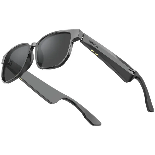 Porodo Lifestyle Vistax Intelligent Audio Eyewear Black