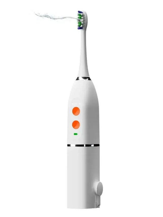 Porodo Lifestyle Water Floss & Sonic Electric Toothbrush White