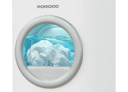 Porodo Lifestyle launder 1.7L Portable Mini Washing Machine White