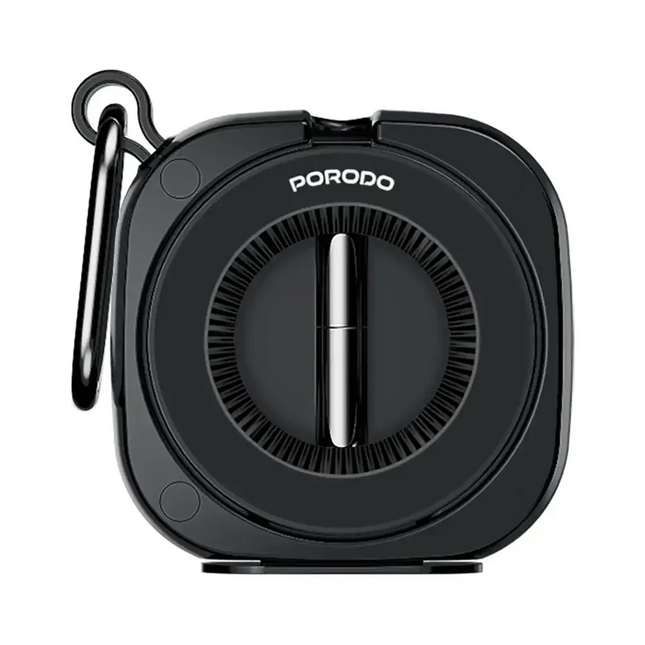 Porodo Loop Magnetic Phone Holder Adjustable Travel Mount Black