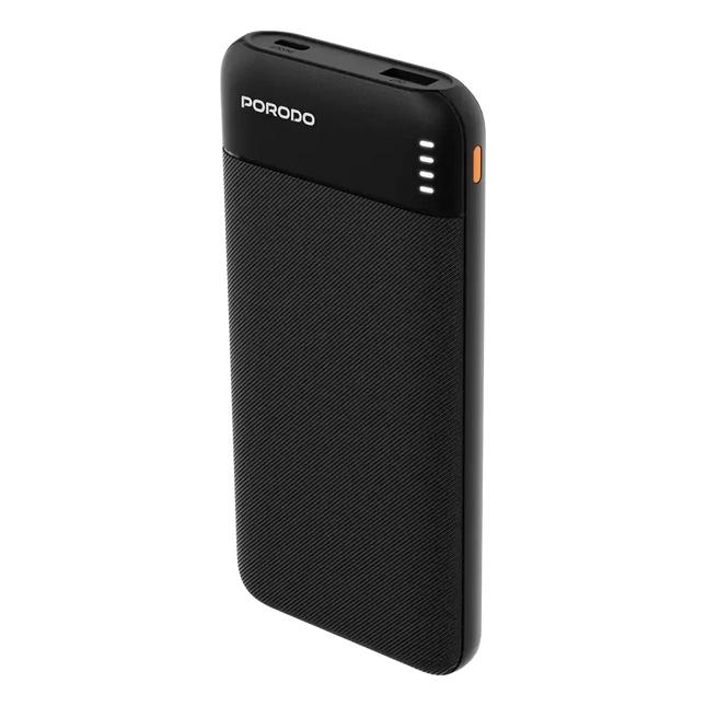 Porodo Luna Pro 10000mAh Power Bank Black