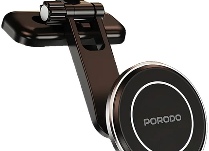 Porodo MagSpin Magnetic Phone Holder Black