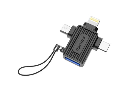 Porodo OTG Adapter Black