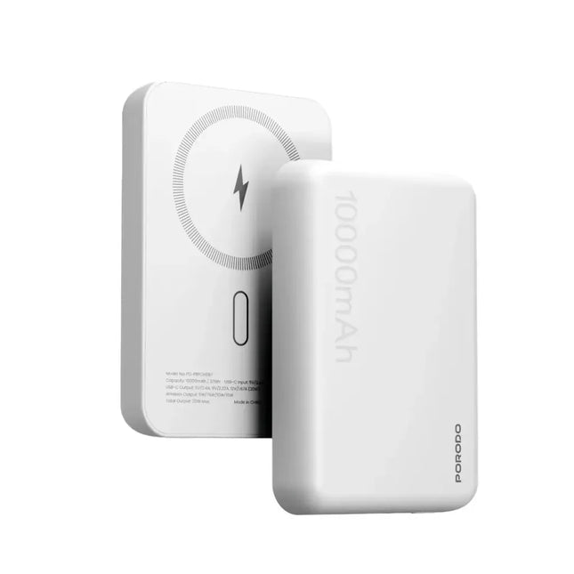 Porodo Oranzo 10000mAh Magsafe Power Bank PD20W White