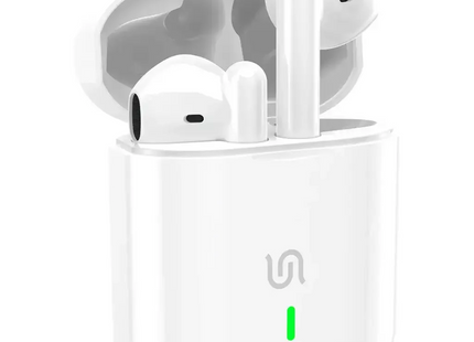 Porodo Popwave True Wireless Deep Bass Earbuds White