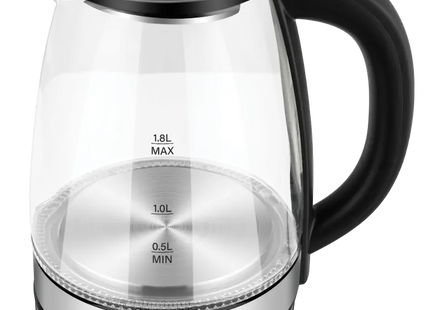Porodo Pyro Electric Glass Kettle Clear