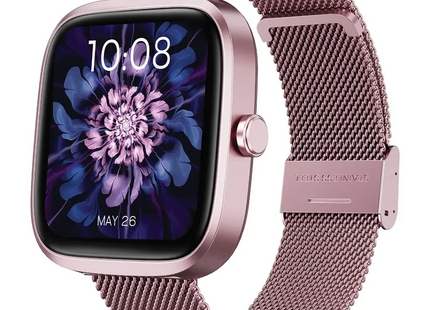 Porodo Skwer Smart Watch Pink
