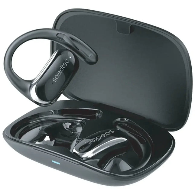 Porodo Soundtec Air Beat Open-Ear Wireless Earbuds Black